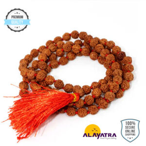 Original 5 Mukhi Rudraksha Mala 108 Beads